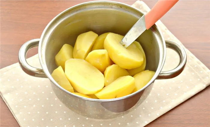 Фото рецепта - Картофельное пюре с чесноком в блендере - шаг 3