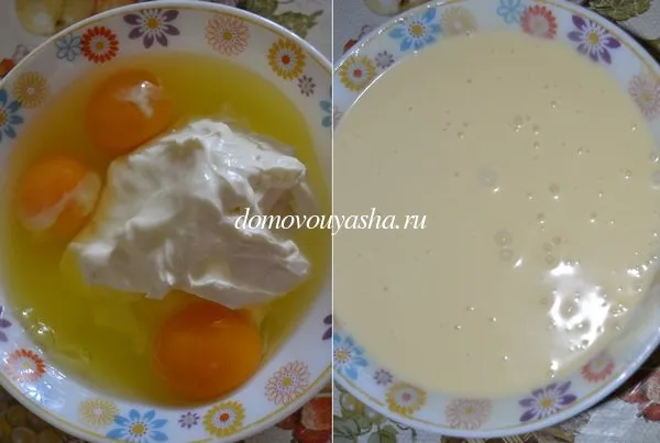 рецепт домашнего сыра из молока сметаны и яиц