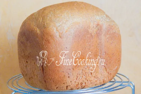 Хлеб с солодом в хлебопечке. Шаг 8