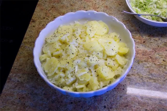 Пикантный Венский картофельный салат