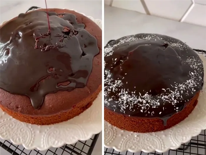 шоколадный творожный пирог в духовке