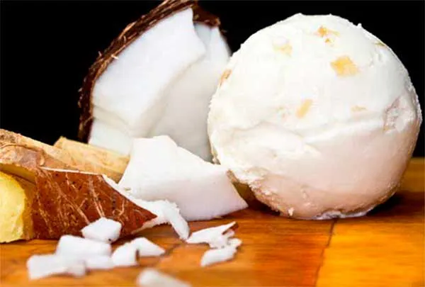 Простой рецепт кокосового мороженого