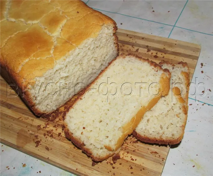 Рисовый хлеб без глютена в хлебопечке VITEK VT-1991 ST