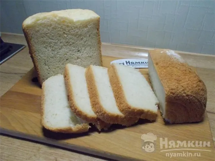 Французский хлеб с рисовой мукой в хлебопечке