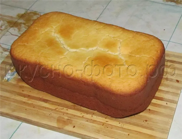Рисовый хлеб без глютена в хлебопечке VITEK VT-1991 ST