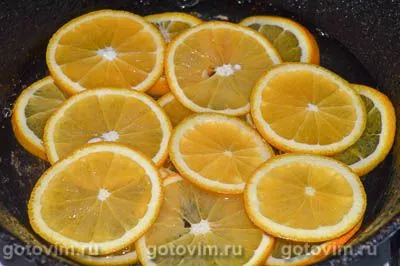 Карамелизированные апельсины в шоколаде, Шаг 02