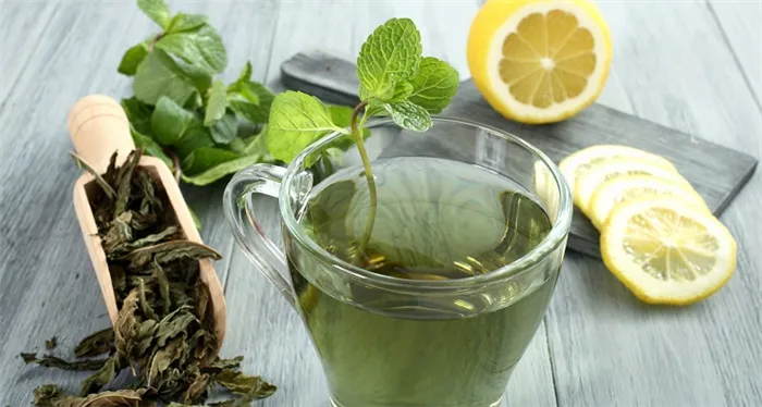 Польза зелёного чая с добавлением лимона