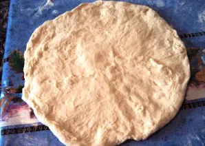 Осетинский пирог с сыром и зеленью - фото шаг 3