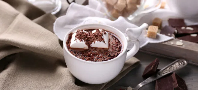 Горячий шоколад с маршмеллоу
