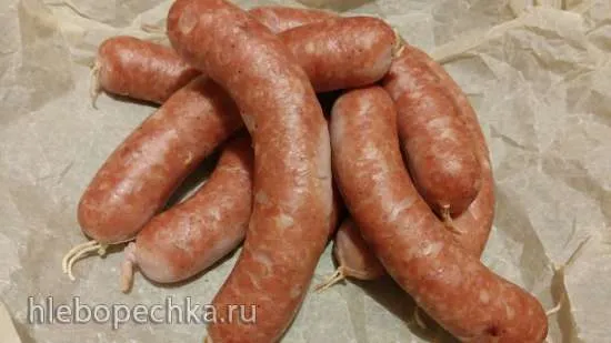 Колбаса домашняя свиная в натуральной оболочке