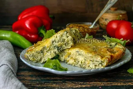 Фото рецепта Запеканка из лаваша с сыром