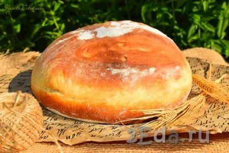 Бездрожжевой хлеб на кефире в духовке