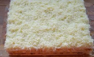 Вафельный корж с сыром