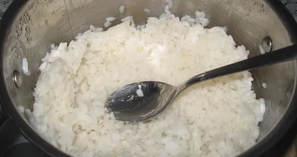 сваренный рис