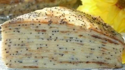 Торт блинный «Маковка» с заварным кремом