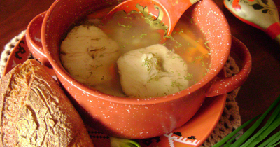 Рыбный суп из хека
