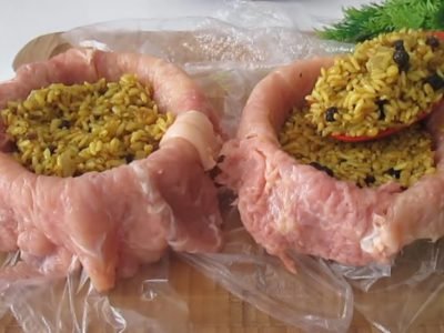 Фаршированные куриные бёдра в духовке: старинный рецепт