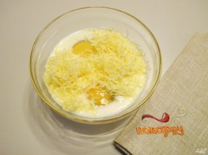 Цветная капуста с яйцом и сыром - фото шаг 3