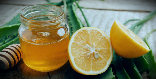 сок алое с лимоном и медом