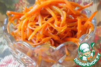 Рецепт: Морковь по-корейски