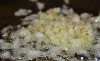 паста с креветками и грибами
