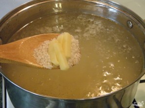 Суп с фрикадельками и рисом - фото шаг 6