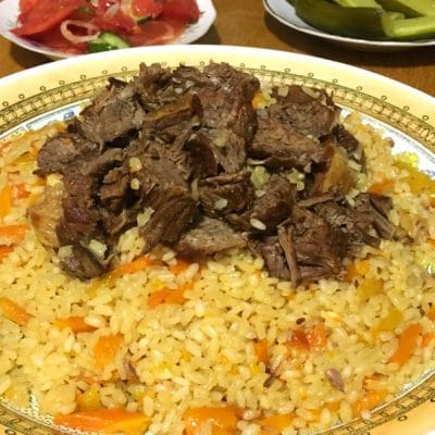 Плов из говядины по-узбекски - рецепт с фото