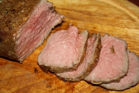 Roast beef marinade medium rare (ростбиф слабой прожарки в маринаде): шаг 14