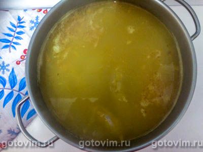 Гороховый суп с куриными шейками, Шаг 05