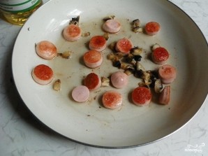 Омлет с грибами и помидорами - фото шаг 2