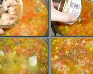 Суп из консервы сайры - фото шаг 5