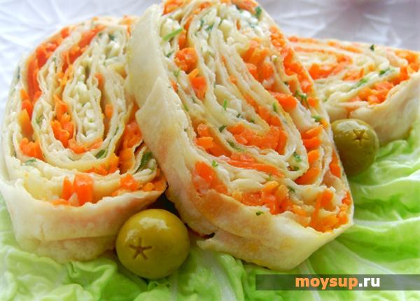 Еврейская закуска с корейской морковьвю