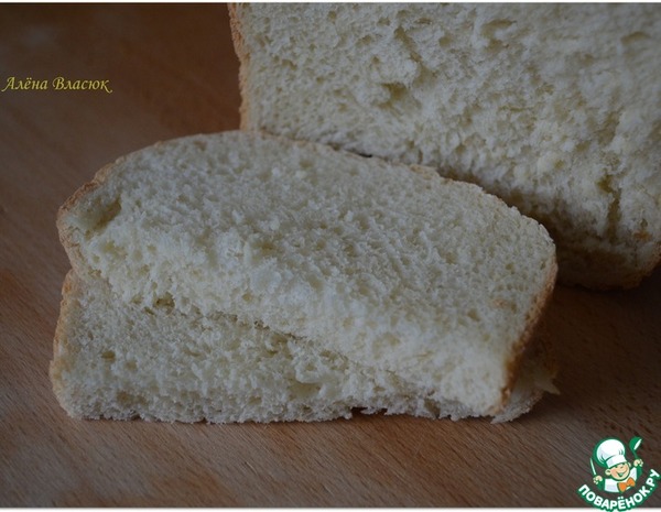 Белый хлеб на сыворотке
