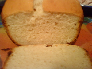 Белый хлеб для хлебопечки.