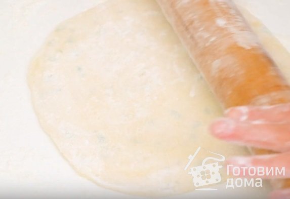 Хычины - обалденные лепешки на кефире с сыром и картошкой фото к рецепту 5