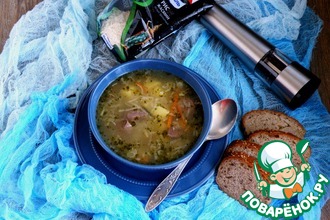 Рецепт: Суп с потрошками индейки «Уютный»