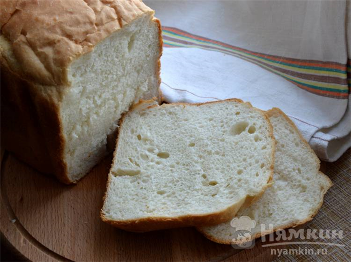 Хлеб на опаре в хлебопечке 