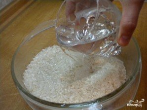 Рис в микроволновке - фото шаг 2