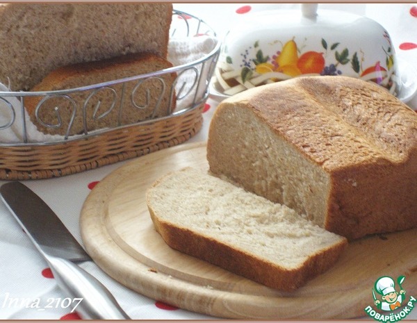 Пшенично-ржаной хлеб на сыворотке