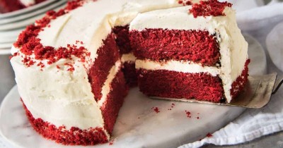 Торт Красный бархат оригинальный