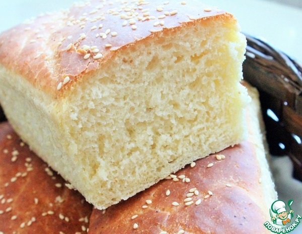 Белый хлеб на сыворотке