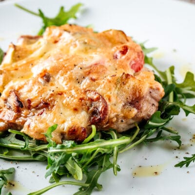 Мясо по-французски с грибами и сыром - рецепт с фото