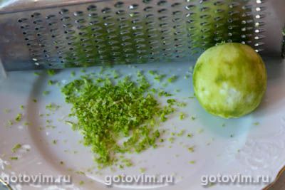 Холодный зеленый чай с мятой и лаймом, Шаг 01