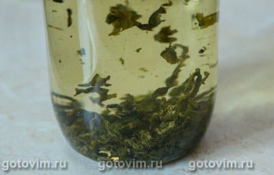 Холодный зеленый чай с мятой и лаймом, Шаг 02