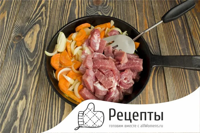 Перловка с мясом в духовке