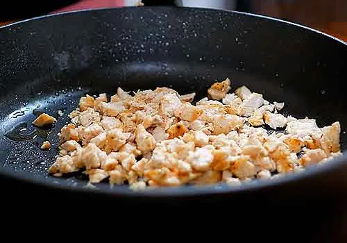 грудка порезанная кубиками