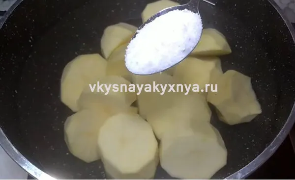 Картофельные палочки из пюре