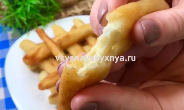 Картофельные палочки из пюре