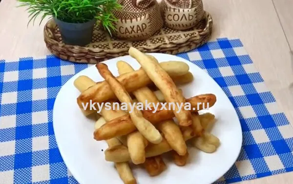 Картофельные палочки из пюре