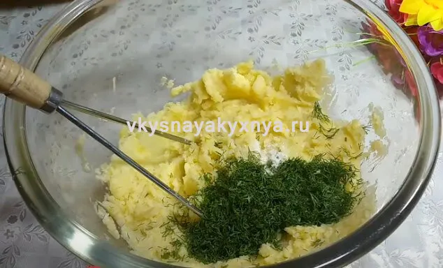 Картофельные палочки из пюре